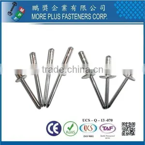 Taiwan Multi-Grip Open Aluminium White Rivets thumbnail-1