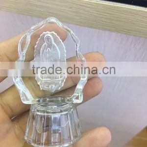 Wholesale Glitta Fashion Wedding Gifts for Guests Christianity Jesus Christian Crystal Gift Wedding Favors JC-CC-01 thumbnail-1
