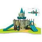 Outdoor Unti-static and Anti-UV LLDEP Plastic Kids Castle Playground Toys thumbnail-1
