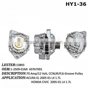 High Quality 12V 70A for Mitsubishi Generator Alternator/OE: A5TA7091 thumbnail-2