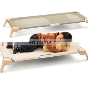 Children Use Indoor Cots Folding Camping Bed For Kindergarten thumbnail-1