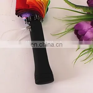 Rpet Promotion Purple Floding Umbrella thumbnail-6