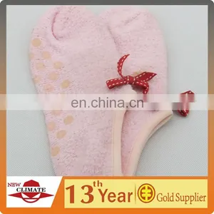 Women Lovely Indoor Home Socks With Candy Color thumbnail-1