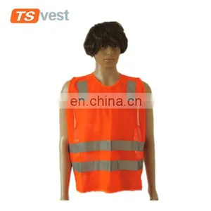 Hot Selling Security Roadway Safety Protective Reflective Vest thumbnail-2