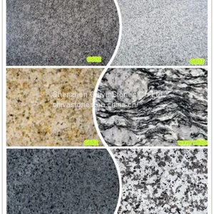 G602 G603 G664 687 G562 G623 654 682 684 Pearl White Wave White Granite Wholesale Yellow Pink Black Grey Granite Tile thumbnail-1