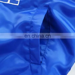 Fashion Design Custom Print Logo Pattern Mens Satin Baseball Varsity Jacket Quilted College Team Jackets thumbnail-5