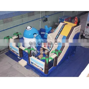 Funny Games Shark Inflatable Playground Inflatable Castle thumbnail-1