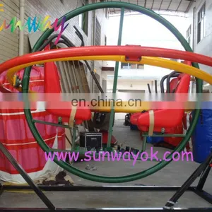 Amusement Park Ride Human Gyroscope Machine Human Gyroscope Rides for Sale thumbnail-1
