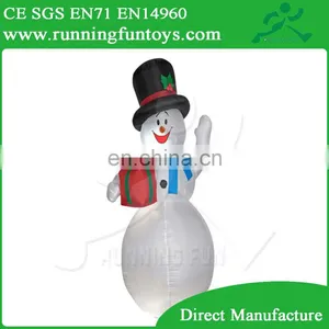 Christmas Snowman Led Inflatable Decorations, Cheap Christmas Inflatables Snowman Ornament thumbnail-1