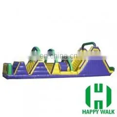 Inflatable Obstacle With Bounce Jumping & Water Slide, Inflatable Obstacle Courses for Sale thumbnail-5