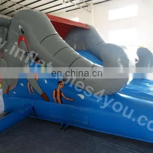New Design Elephant Small Inflatable Slides for Kids thumbnail-4