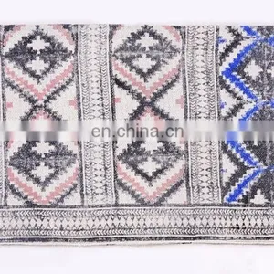 Indian 2017 Hand Block Print Rug Hand Woven Floor Mat Throw Large 3X5 Feet Runner Carpet thumbnail-3