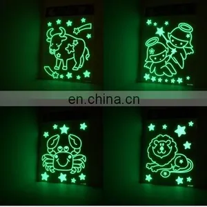 Hot-Selling High Quality Glow in Dark Luminous Sticker thumbnail-1