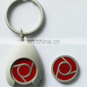 Zinc Alloy Trolley Coin Keychain thumbnail-4