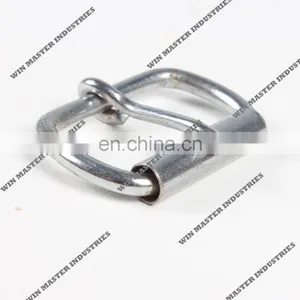 Silver ROLLER Pin Nickel Free Belt Buckle/ Custom Made Buckles thumbnail-1