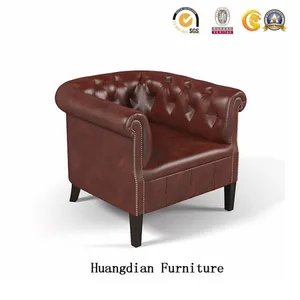 Hotel Sofa Chesterfield Chair Living Room Furniture thumbnail-1
