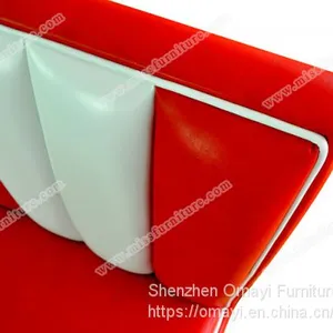 American 1950s Retro Diner Booth Sofa, Colorful Stripe Leather Diner Booth Manufacturer thumbnail-4