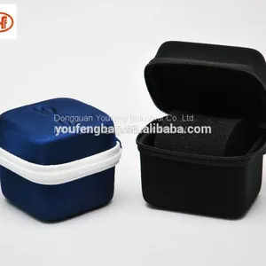 Customized Eva Watch Cases Oem Waterproof and Shockproof Zipper Clousure Watch Bags With Foam Insert thumbnail-2