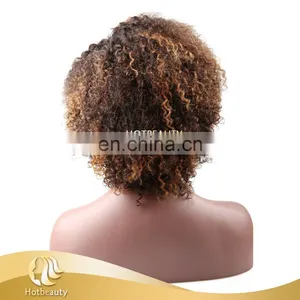 2017 New Arrival Colored Kinky Curly Wig, Sexy Curly Style Hair thumbnail-3
