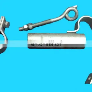 Galvanized Steel Pipe Band Clamps U-shaped Clamp thumbnail-1
