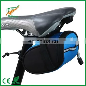 2016 New Arrive Blue Plastic Cycling Bicycle Bike Tail Pouch Seat Saddle Bag/bike Seat Bag thumbnail-1