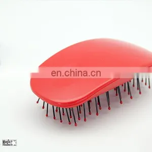 Colorful Comb Pin Brush Plastic Hair Brush thumbnail-2
