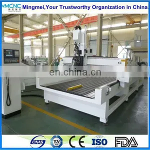 Shandong Mingmei Четырехосевой камнерезный ЧПУ-фрезерный станок, ЧПУ-гравировочный станок thumbnail-1