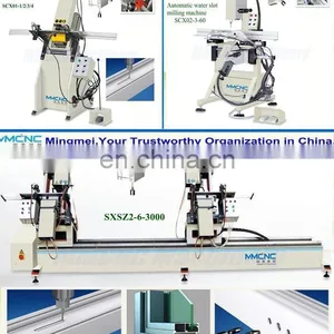 Upvc Window Production Line Factory Sale Automatic Water Slot Milling Machine SCX02 thumbnail-4