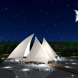 Carport Membrane Tensile Roof Sport Facilities thumbnail-1