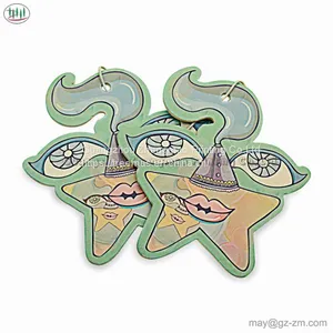 OEM Factory Price Wholesale High Quality Eco-friendly Paper Car Air Freshener thumbnail-4
