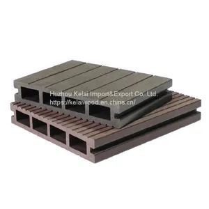 Promotion Price Hollow Composite Decking Board for Balcony Waterproof Wpc Terrace Decking thumbnail-2