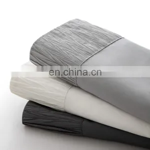 Beautiful 3Pcs 4 Pieces Decor Home Brand White Twin Queen Size Microfiber Embossed Bed Sheet Set With Comforter thumbnail-7