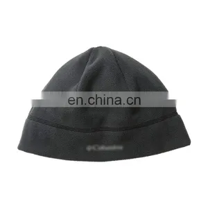 Cheap Price Unisex Embroidery Print Logo Winter Polar Fleece Custom Logo Mens Beanie thumbnail-1