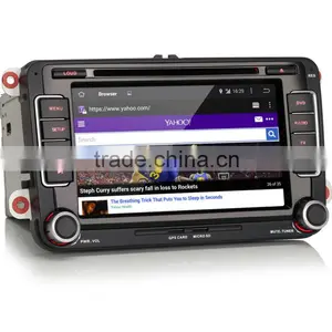 Erisin ES2698V 7" Touch Screen Android 4.4.4 Car Radio Player GPS for Golf 6 thumbnail-2
