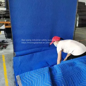 Moving Blanket ,moving Pad,moving Mat for Furniture Cover and Furniture Safety From Manufacturer With Top Quality thumbnail-1