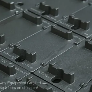 Track Tie Plates, Track Base Plates for Railroad thumbnail-3