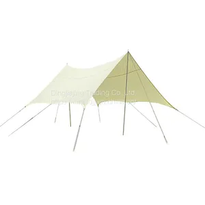 Durable Camping Tent Tarp Protect From Rain Sun thumbnail-1
