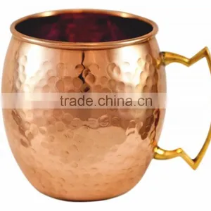 Manufacturer Moscow Mule Copper Mug/16 Oz. Copper Mule Mug /solid Copper Mug thumbnail-1