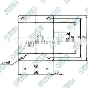 03233 Slam Lock Cam Lock Boot Lock thumbnail-2