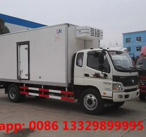 HOT SALE! FOTON AUMARK 5T-7T Refrigerated Truck for Fresh Fruits and Vegetables Transportation thumbnail-3