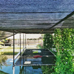 Cheap Price Black HDPE Mesh Woven Fabric Breathable Sun Shade Net Fabric Outdoor Cover Net thumbnail-1