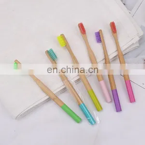 New Products Eco Friendly Round Handle Bamboo Toothbrush Manufacturer thumbnail-5