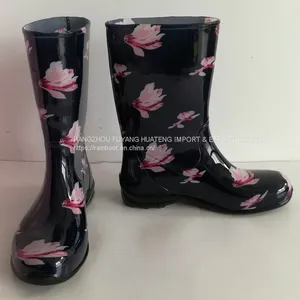 Cheap Women Rain Boots,Vogue Female Rain Boots,Popular PVC Rain Boots,Colourful Ladies Boots,Outdoors Rain Boots thumbnail-1