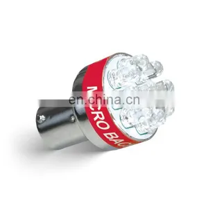 Quality Product 9pcs LED Bulbs Beep Alarm DC 12v P21W /1156 thumbnail-1