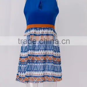 Summer Casual Dress Fashion Dress Sleeveless Lady Dress thumbnail-6