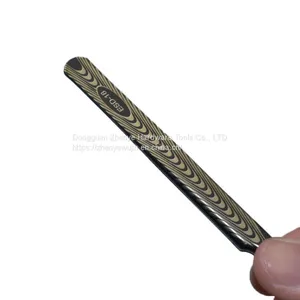 Sticker Special Small Tweezers High Precision Stainless Steel Hand Curtain Tool Black Textured Tweezers ESD-18 Tweezers thumbnail-5