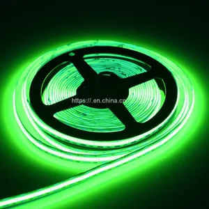 New 2023 Fashion 12W/M PCB 10MM Green LED Strip Light Landscape Decoration Lighting LED Strip COB thumbnail-1