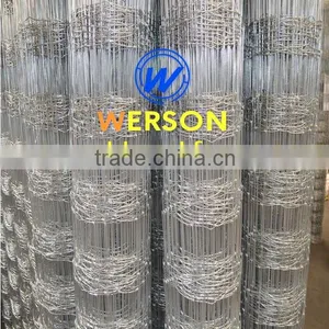 Hot Dipped Galvanized Sheep Goat Dog Rural Farm Fence/mesh| Werson Fence thumbnail-1