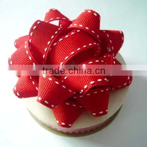 With Gold Lines Christmas Velvet Ribbon Bow Spool/Packing Roll/Velvet Bow thumbnail-5