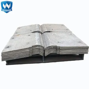 Wodon High Hardness Steel Sheet Mining Bulldozer Liner Plate Hardfacing Wear API Standard Cutting Bending Welding Processing thumbnail-5